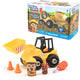 Learning resources bulldozer educatief speelgoed design drill bolt buddies. - 3+