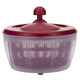 Westmark slacentrifuge, inhoud: 5 l, ø 26 cm, kunststof, bpa-vrij, fortuna, kleur: doorzichtig rood, 24322260