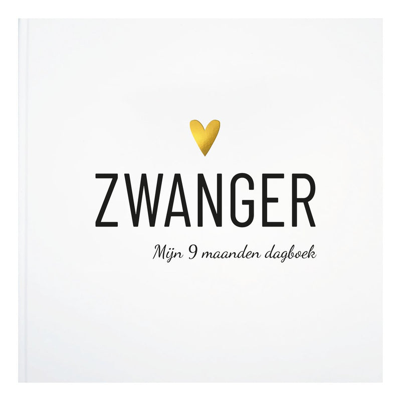 Lifestyle2love zwangerschapsdagboek - negen maanden invulboek - dagboek voor je zwangerschap -