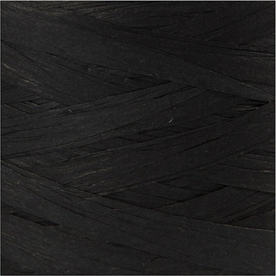 Creativ company papier raffia garen zwart, 100m