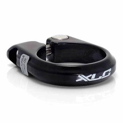 Xlc pc-b02 zadelpenklem - aluminium - 31.8mm - zwart