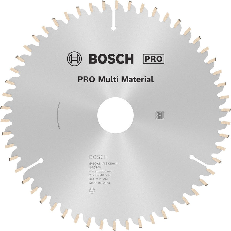 Bosch cirkzb multi 190x30x2,4 54t tr-f