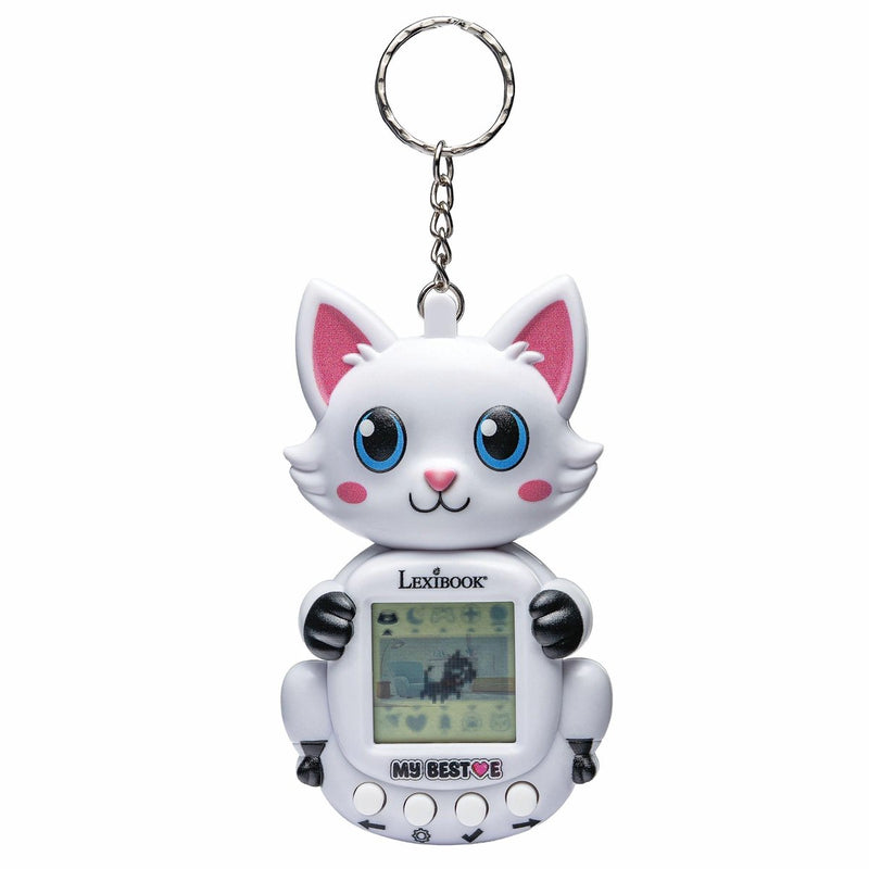 Lexibook my best-e® 2 cats console met lcd-scherm en sleutelhangerbevestiging
