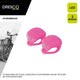 Dresco siliconen roze fietsverlichting