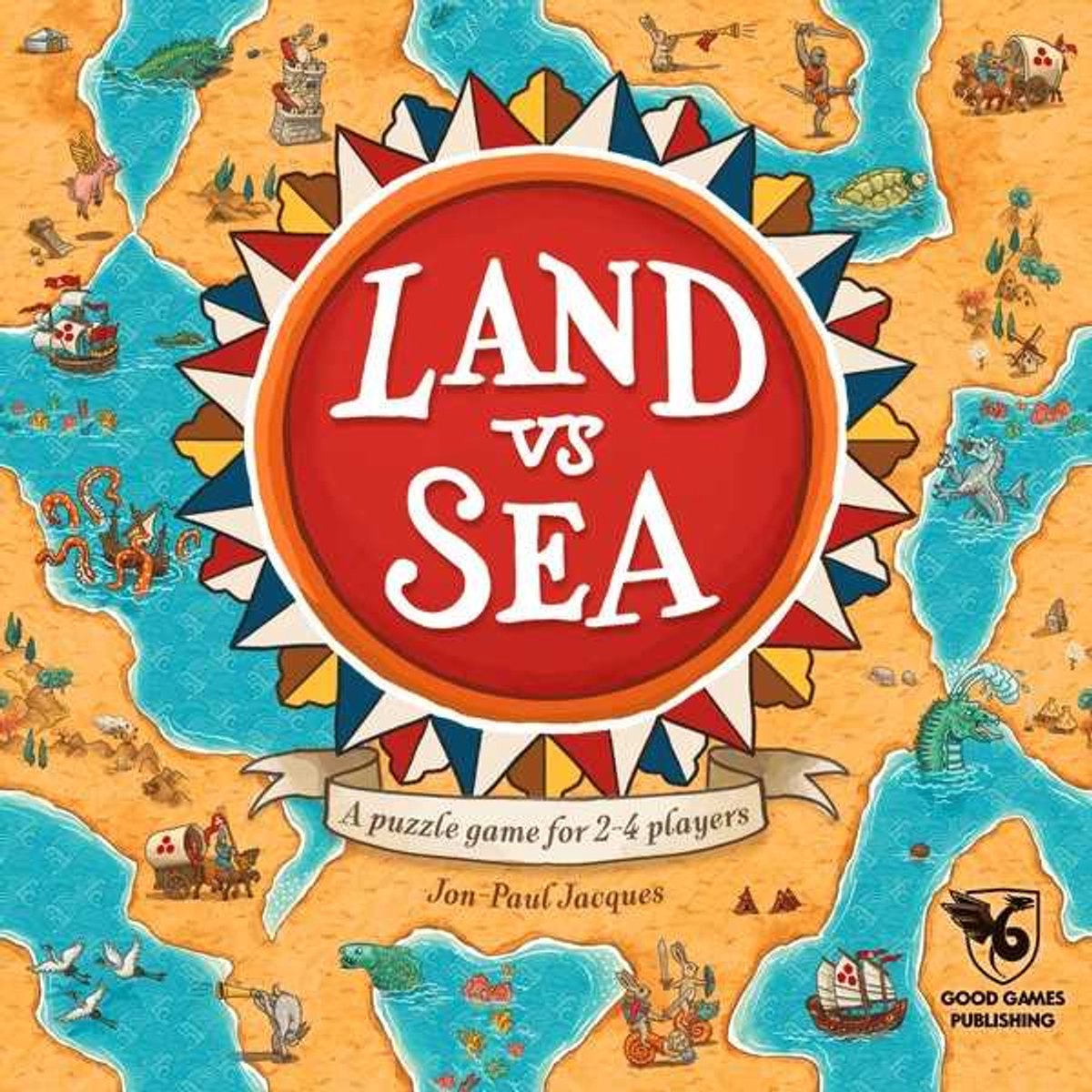 Good games publishing land vs sea - bordspel (eng)