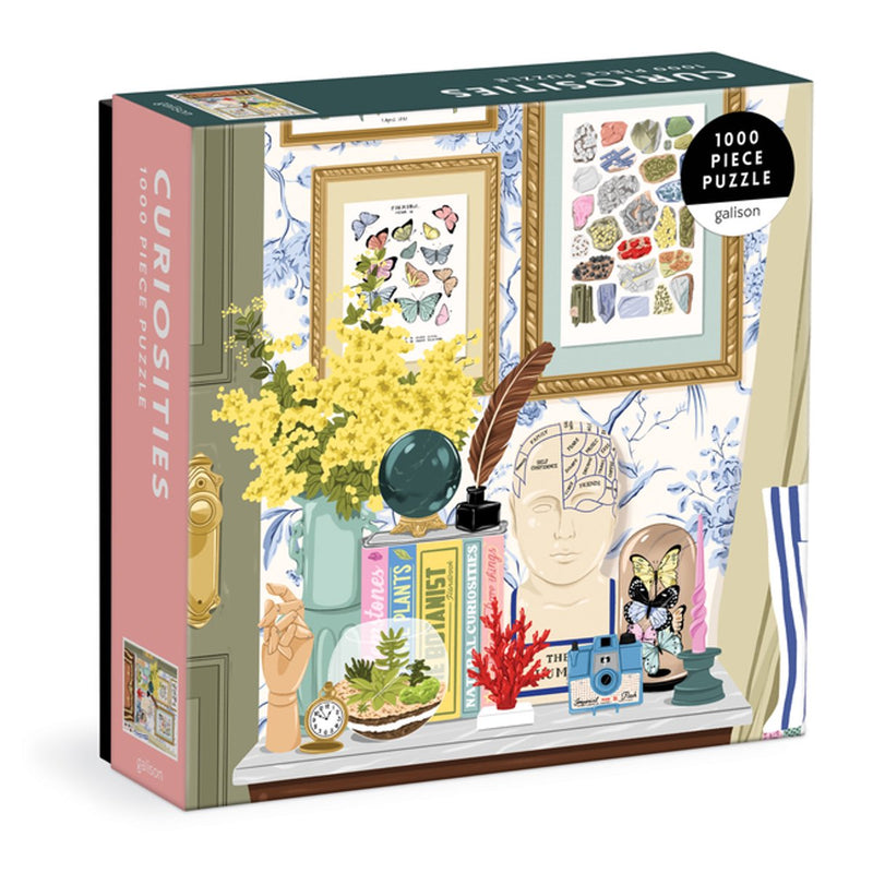 Curiosities 1000 piece puzzle in square box
