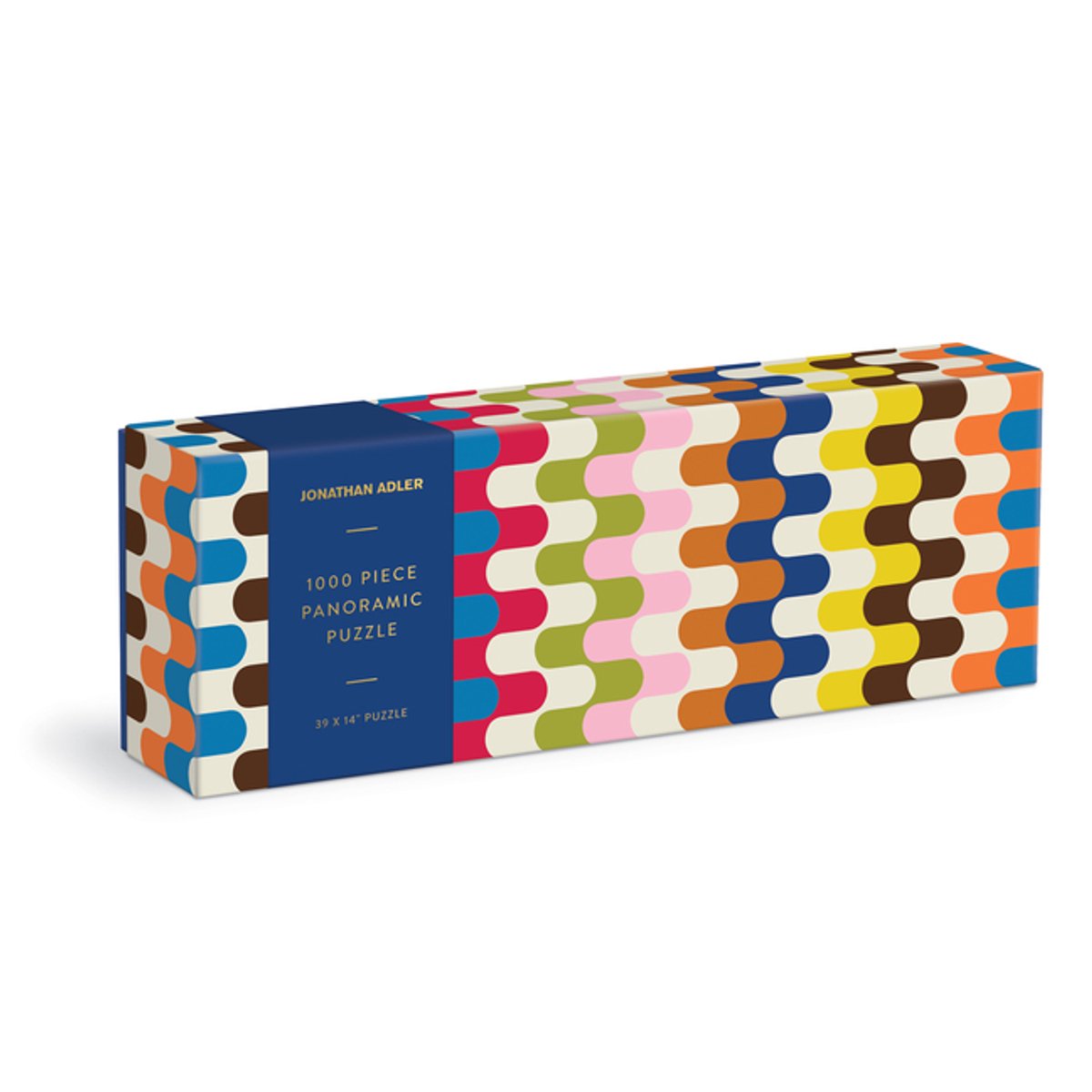 Jonathan adler bargello 1000 piece panoramic puzzle
