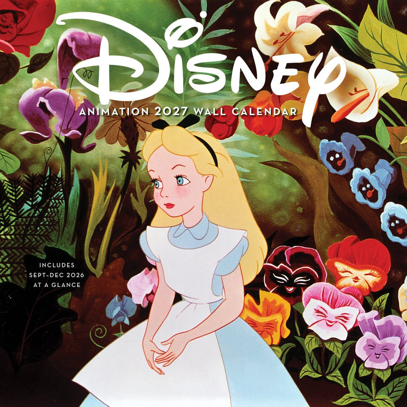 Disney animation 2027 wall calendar