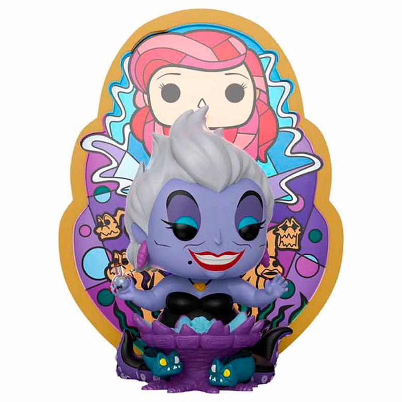 Little mermaid ursula (stained glass) (pop! deluxe) vinylfiguur 1638 unisex funko pop! - meerkleurig - standard
