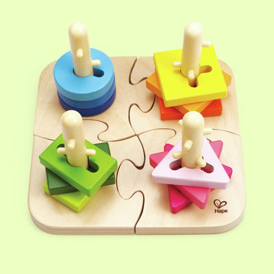 Hape sorteerpuzzel creatief