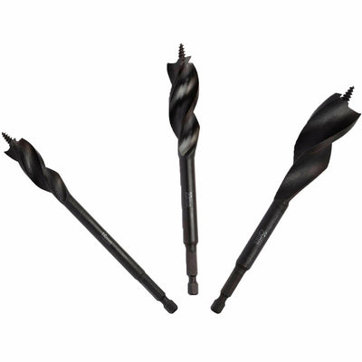 Dewalt dt90237 speedboor tri flute extreme™™ 3-delige set 152mm (16,20,25mm)