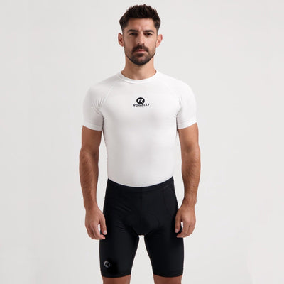 Rogelli core heren korte fietsbroek - zeem - zonder bretels - zwart