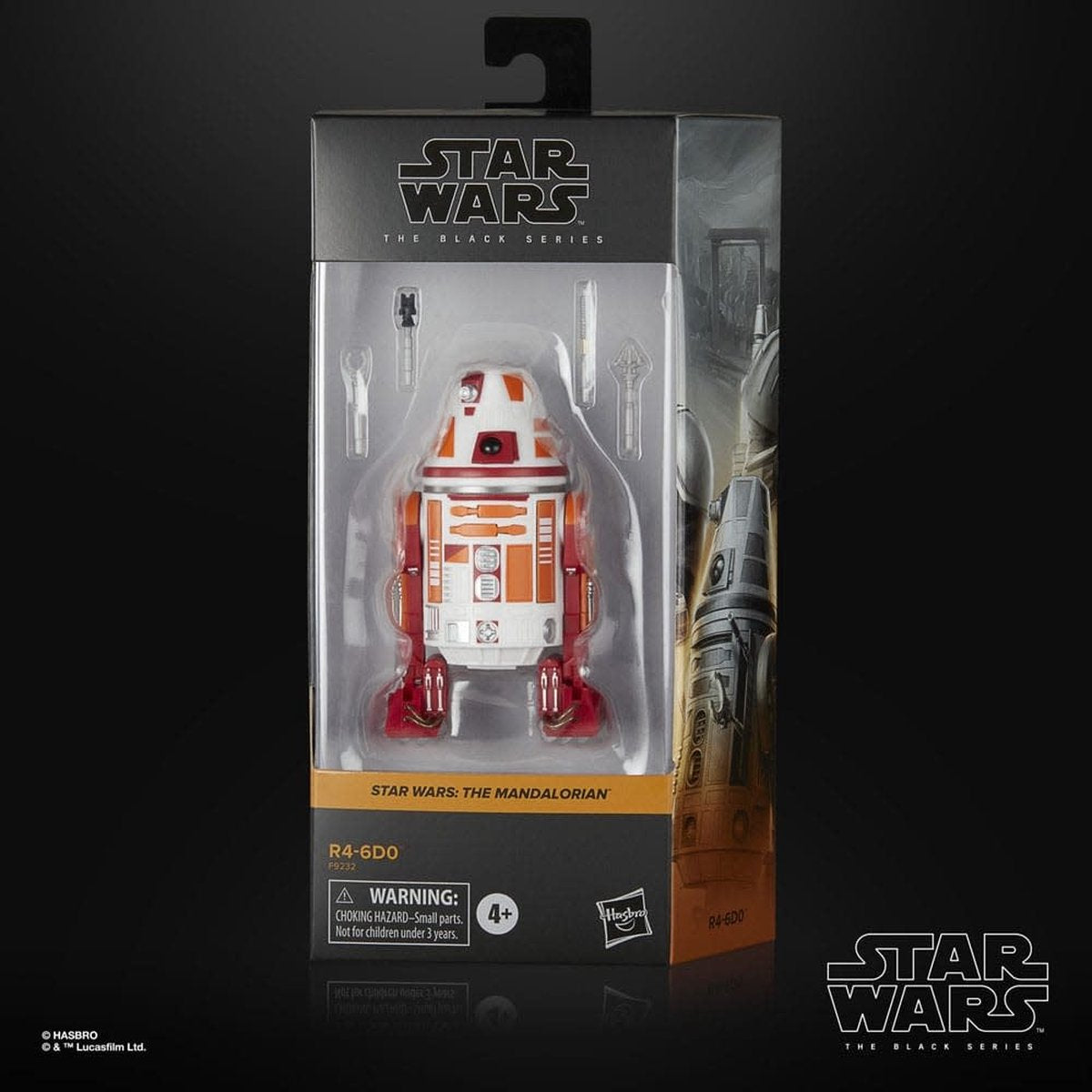Hasbro star wars: the mandalorian black series action figure r4-6d0 15 cm