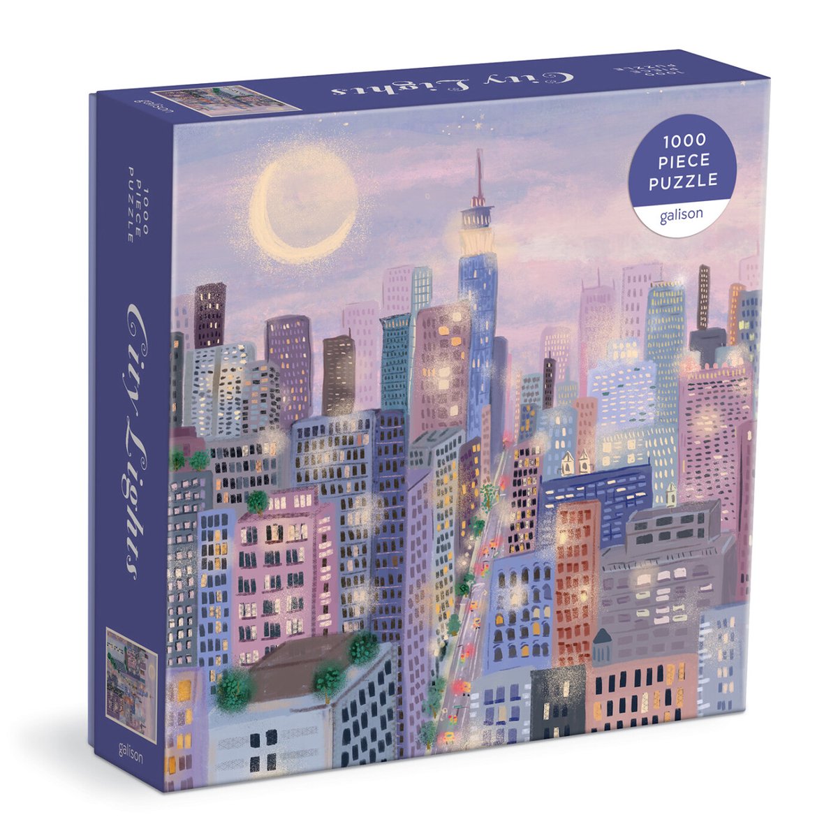 Ty ci lights 1000 pc puzzle in a square box