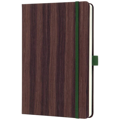Sigel notitieboek - conceptum - a5 - houtstructuur - punt-gelijnd - hardcover - si-co674