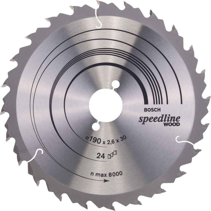Bosch cirkzb speed 190x30x2,6 24t fz wz