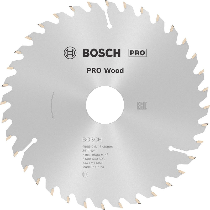 Bosch cirkzb opt 165x30 20x2,6 36t wz