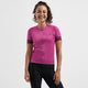 Rogelli modesta fietsshirt dames - korte mouwen - wielershirt - roze - maat l