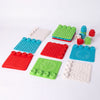 Clementoni soft clemmy - sensory path - sensorisch speelgoed - speelkleed - baby blokken en speelmat - met zachte foam stapelblokken - 6 - 36 maanden
