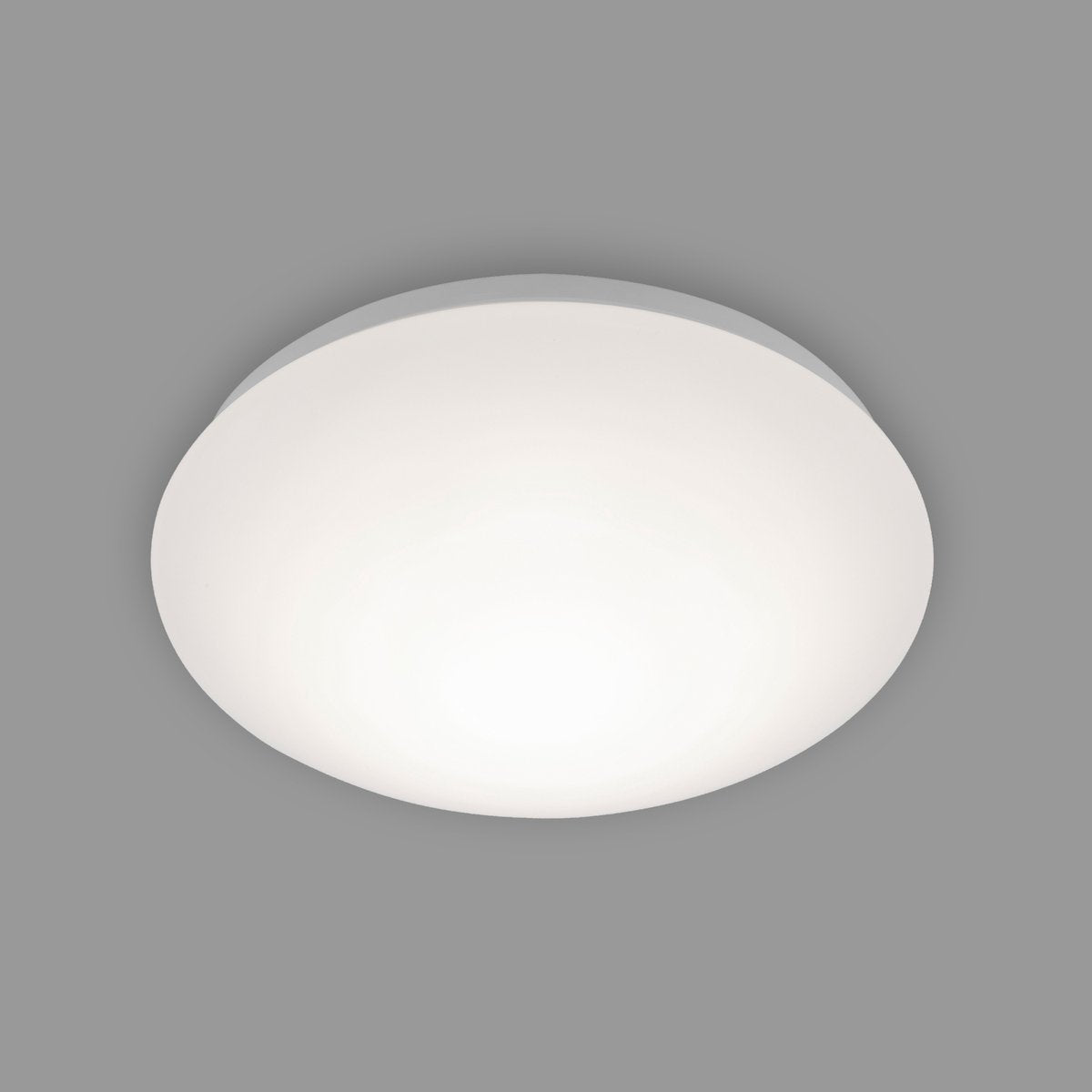 Briloner - led plafonniére - plafondlamp - met warm wit licht 3.000k - 1.200lm - 12w - wit - ø28 cm