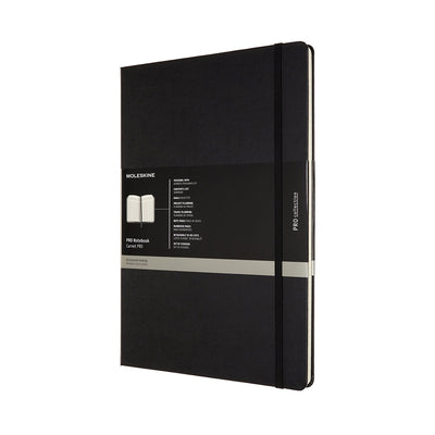 Moleskine professional notitieboek - a4 - hardcover - zwart