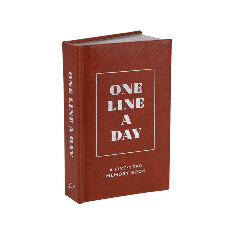 Chronicle books luxe one line a day - dagboek voor 5 jaar - a five-year memory book