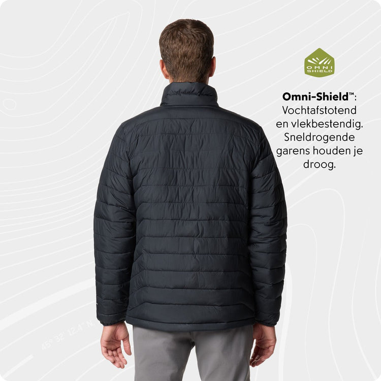 Columbia powder lite™ ii jacket men's outdoorjas - black - maat l