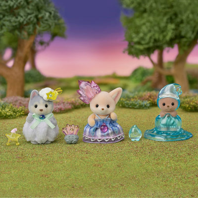 Sylvanian families 5871 betoverende sprookjes baby's- inclusief 3 fluweelzachte speelfiguren