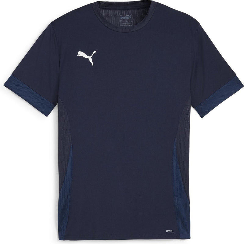 Puma teamgoal matchday jersey heren sportshirt - navy- white-persian blue