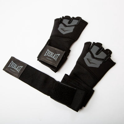 Everlast prospect quick wraps, black grey - jeugd (beschikbaar in verschillende maten)