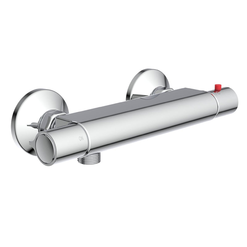 Schütte vico thermostatische douchekraan - chroom - 150 mm hartafstand