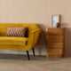 Woood fejo ladekast nachtkastje - mdf - bruin - 70x40x34
