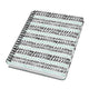 Sigel spiraal notitieboek jolie a5 hardcover 120 pagina's 100 grams papier dots curly mint