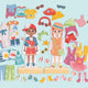 Hape magnetisch aankleedpuzzel - creatief speelgoed voor kinderen van 3 tot 6 jaar, 66 stuks