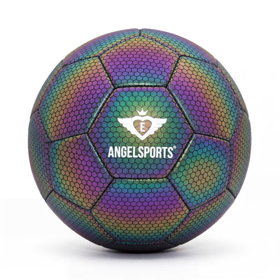 Engelhart voetbal glow in the dark maat 5 – 400 gram – lichtgevende voetbal voor buiten en training -