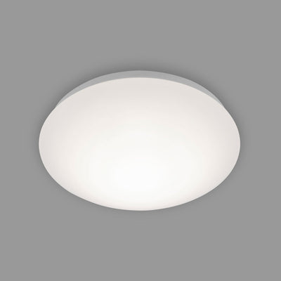 Briloner - led plafonniére - plafondlamp - met warm wit licht 3.000k - 1.200lm - 12w - wit - ø28 cm