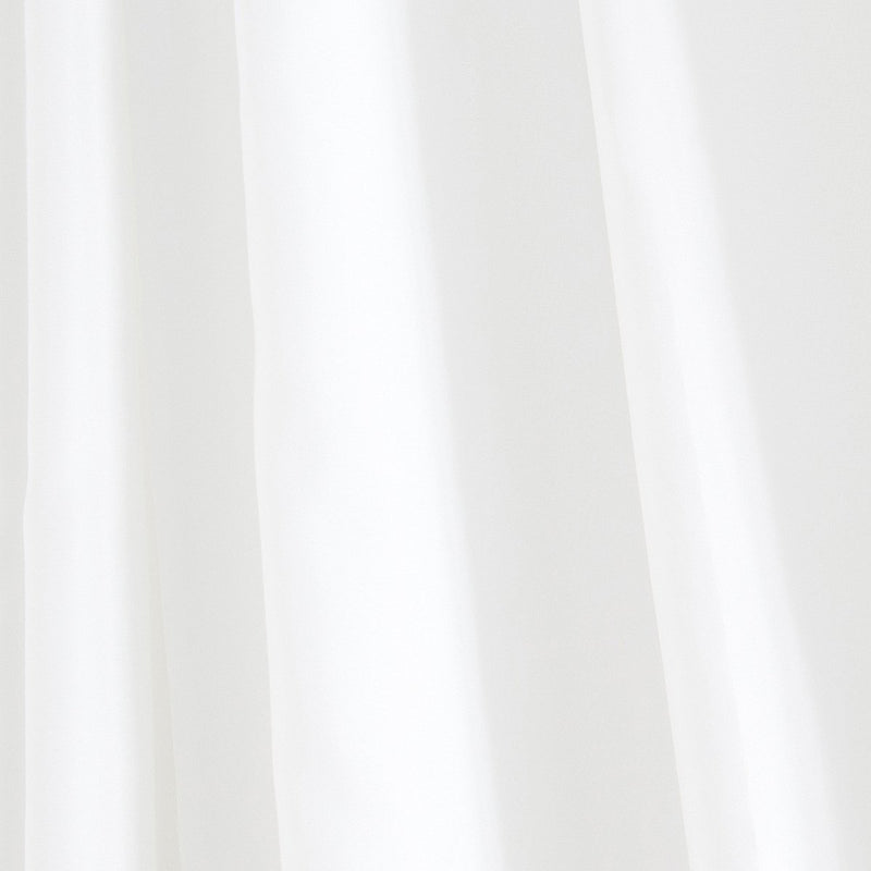 Differnz douchegordijn color â€“ 240 x 200 cm â€“ verzwaard â€“ 100% polyester â€“ wit