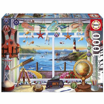 Educa - leven in de haven - puzzel - 1000 stukjes - sinterklaas cadeautjes