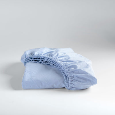 Cinderella - weekend - hoeslaken - tot 25 cm matrashoogte - 100x210 cm - soft blue