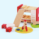 Hape kinderkamer poppenhuis meubels - 14-delig speelset voor kinderen vanaf 3 jaar - afbeelding 1