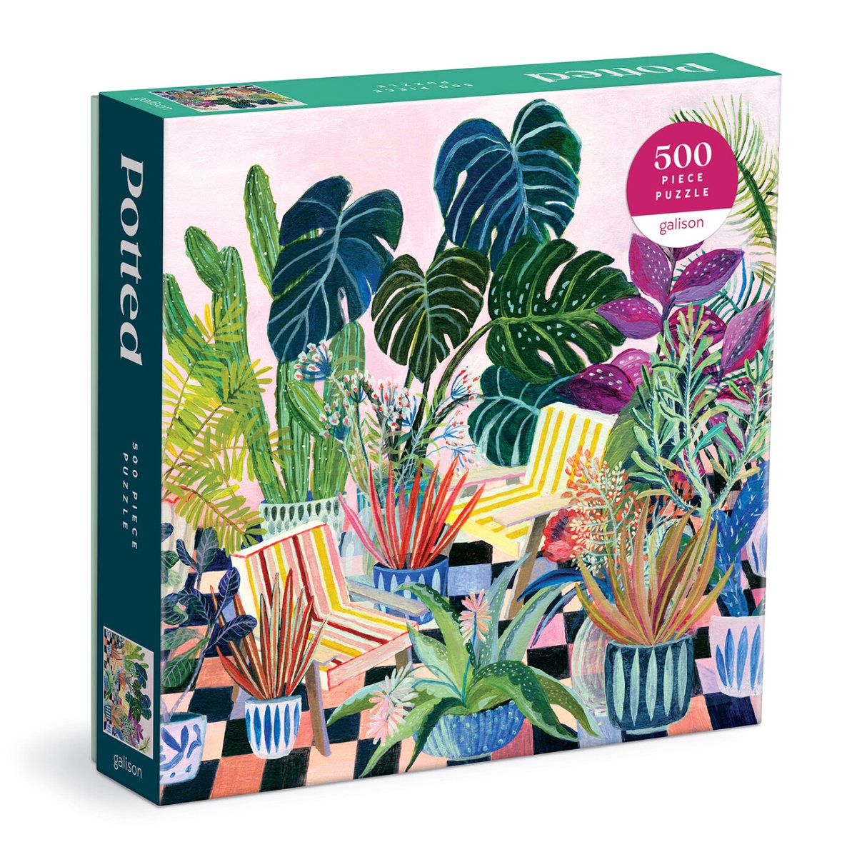 Potted 500 piece puzzle