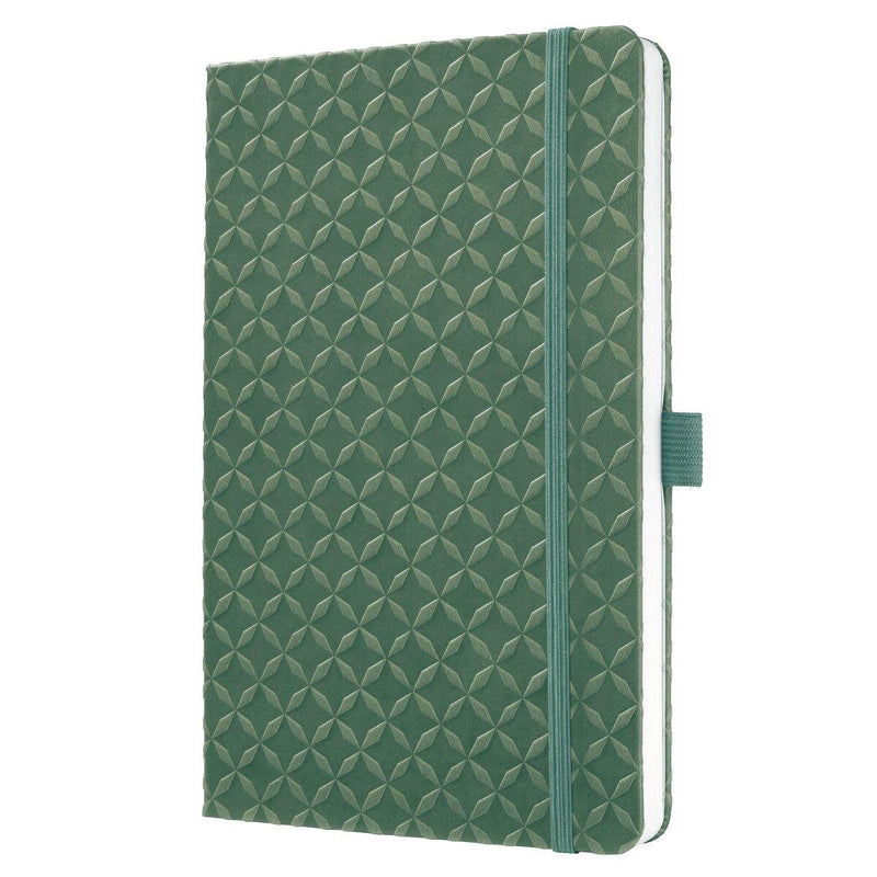 Sigel jolie notitieboek flair - formaat a5 - natural green - met lijn - si-jn141