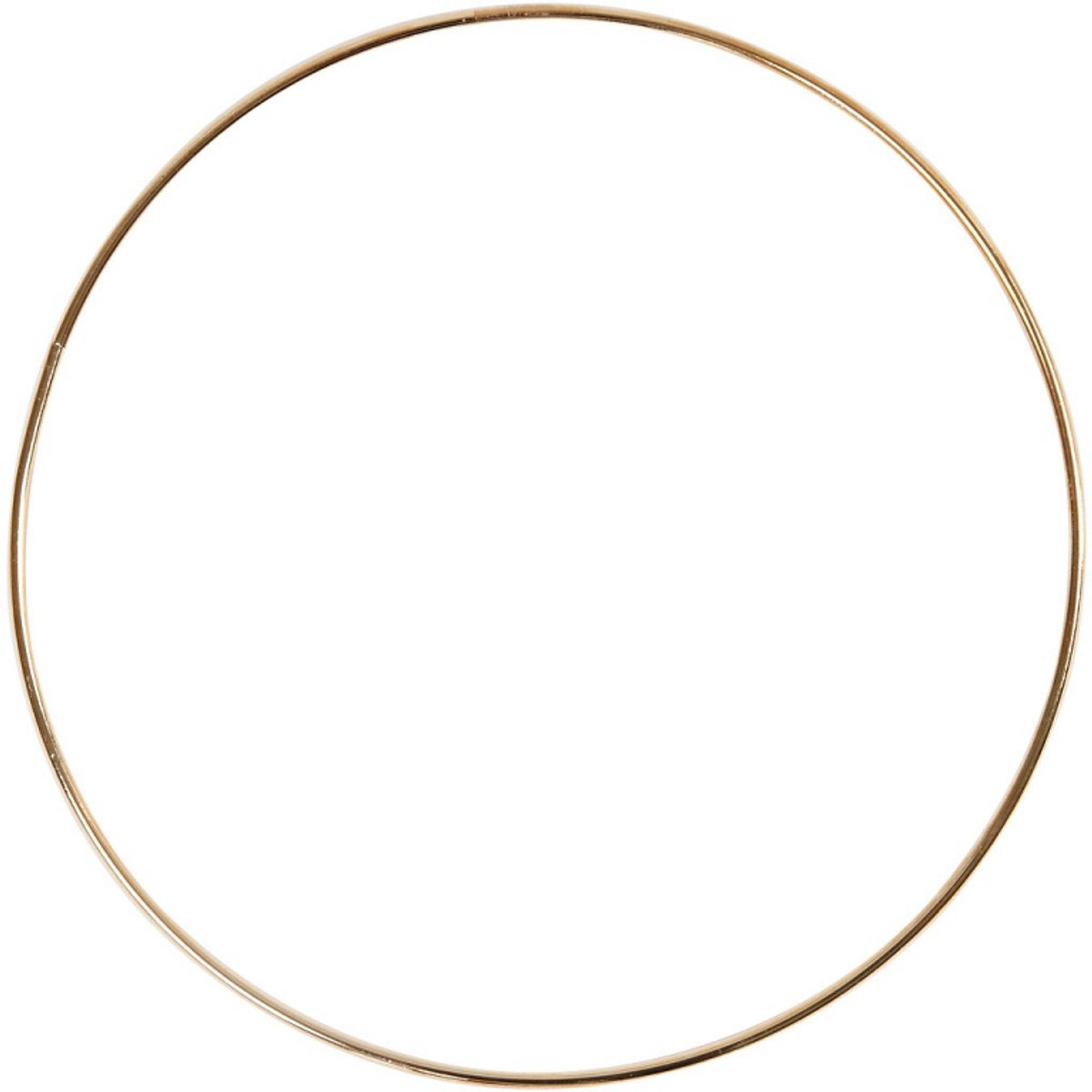 Creativ company metalen draadring goud, 20cm