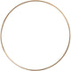 Creativ company metalen draadring goud, 20cm