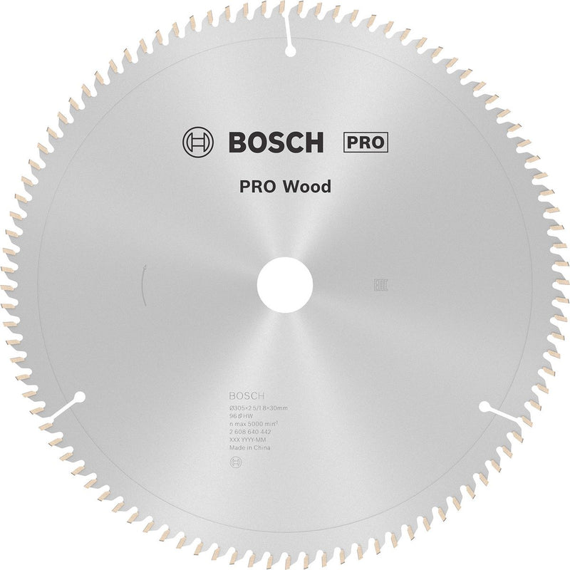 Bosch pro wood cirkelzaagblad, 305 x 2,5 x 30 mm