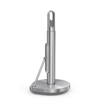 Simplehuman keukenrolhouder met spray, vrijstaande, geborsteld rvs