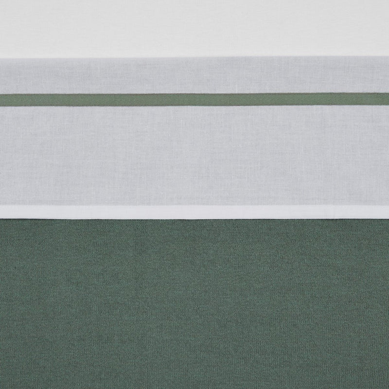 Meyco baby bies ledikant laken - forest green - 100x150cm - 0.3 tog