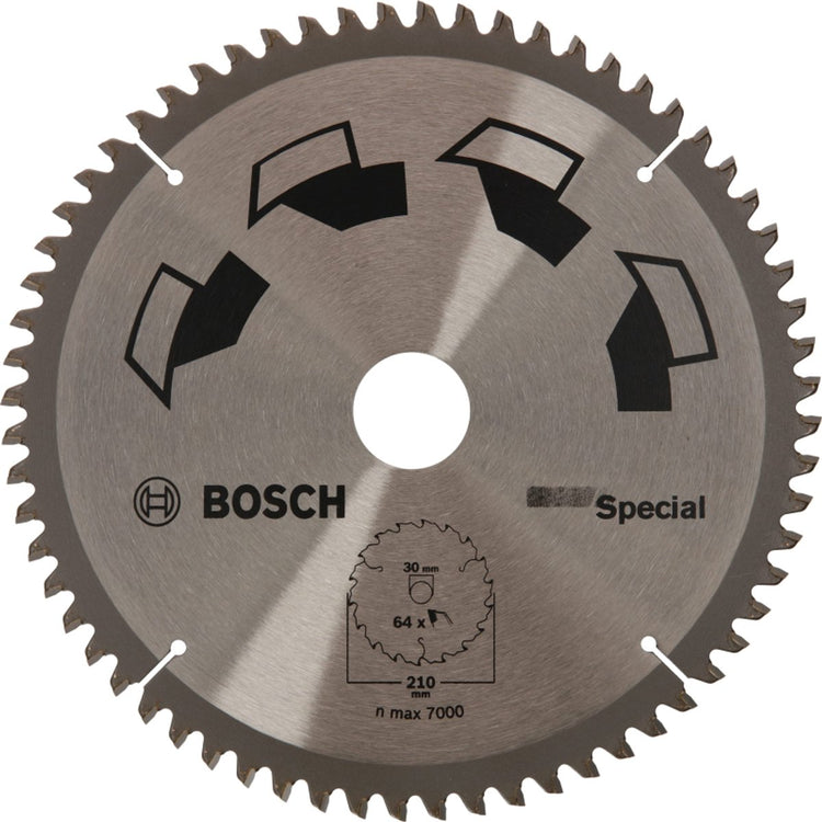 Bosch cirkelzaagblad special 210 x 30 x 2,5 mm