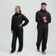 Rogelli commuter essential dames en heren regenpak - zwart