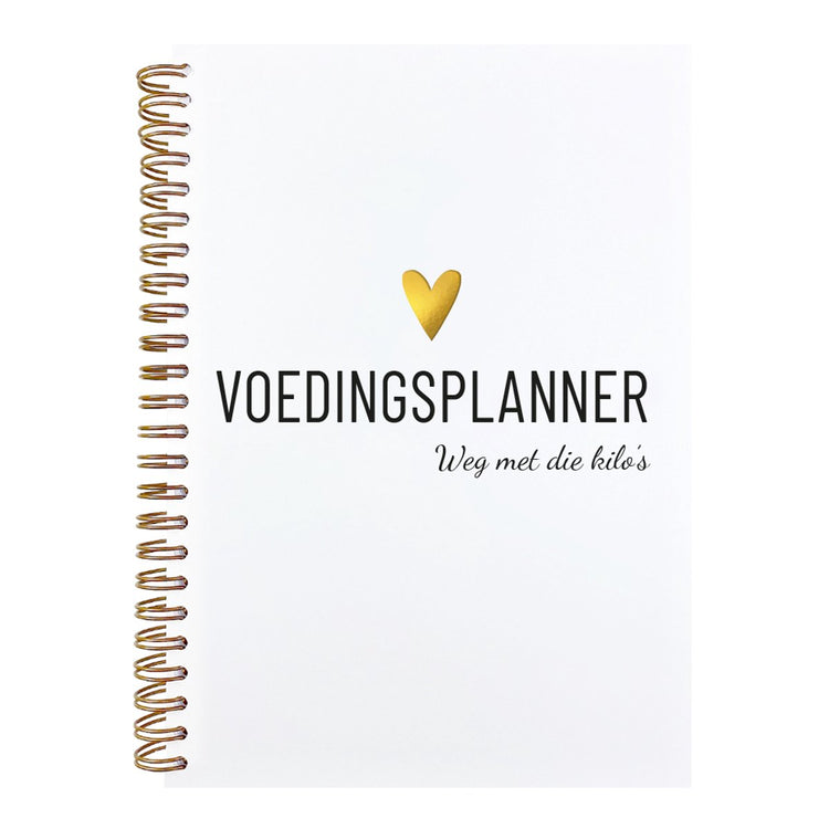 Lifestyle2love voedingsplanner - maaltijdplanner boodschappenlijst - weekplanner eten -